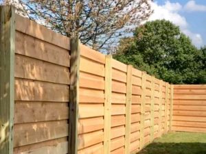 Horizontal Wood Fences
