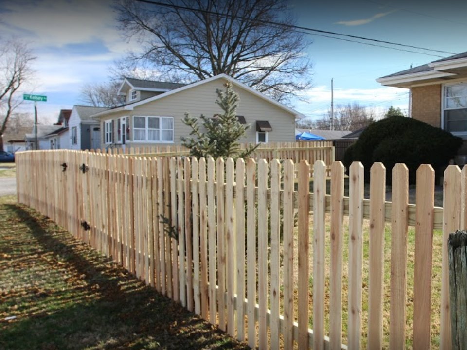 Wood Picket Fences